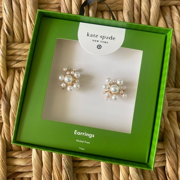 Kate Spade Pearl Cluster Earrings - Picture 2 of 2